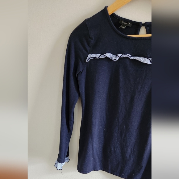 Talbots Ruffled Top - Picture 2 of 6